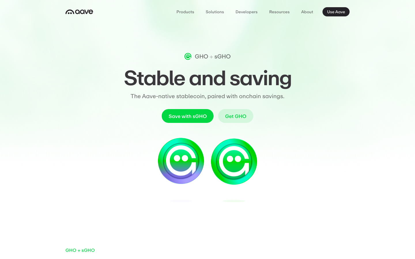 A clean, airy composition featuring a soft green gradient background and centered typography. The visual focus is on two high-fidelity 3D spheres with neon green accents. · crypto landing page, fintech hero section, soft gradient background, 3d asset hero, minimalist web design, neon green accents