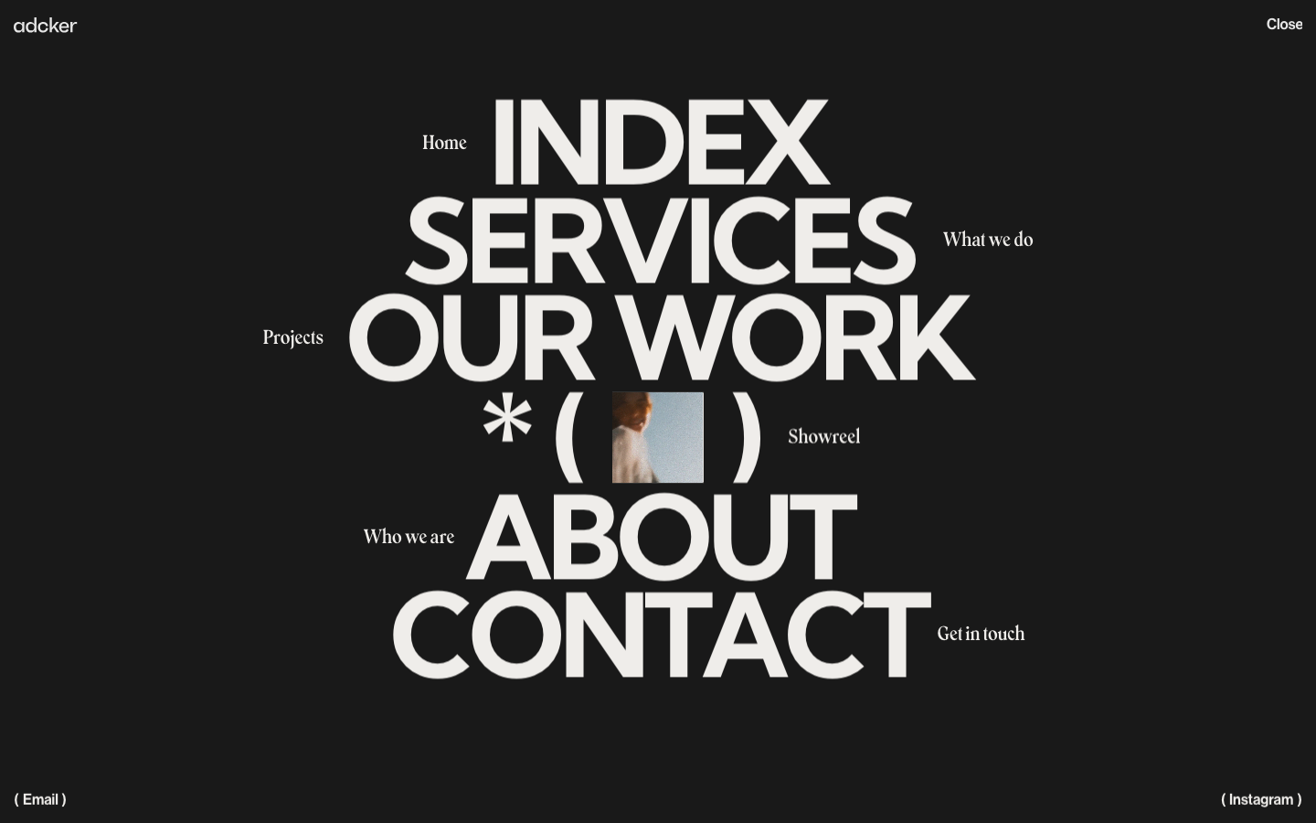 Index — Adcker - full page scroll