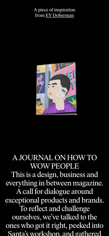 A Journal On How to Wow People - mobile