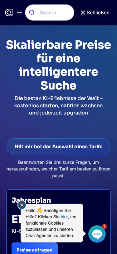 Algolia - mobile