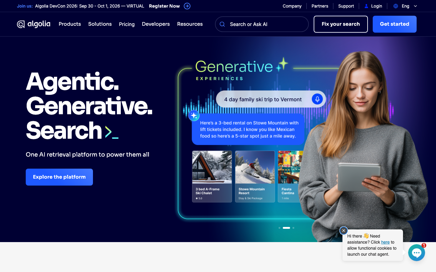 Algolia - mobile