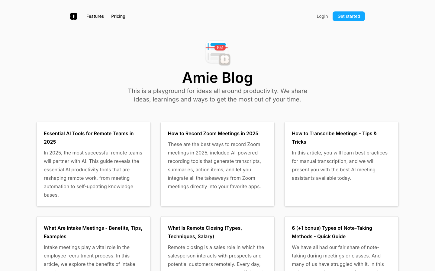 Amie So — Blog - Blog