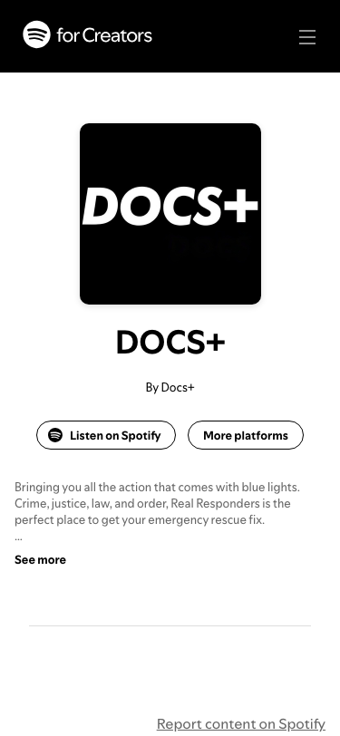 Anchor Fm — Docs - mobile