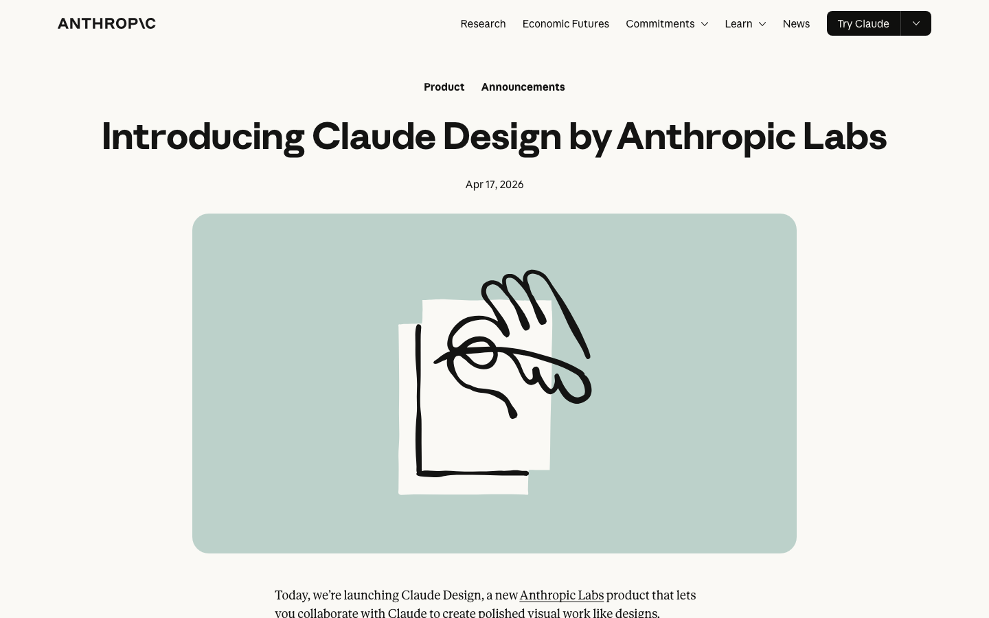 The page uses a stark black and white split to juxtapose a large, abstract geometric graphic with concise text. The overall feeling is precise and intellectual, prioritizing clarity and a sense of advanced technology. · ai research, anthropic design, technical website, split screen layout, dark website, minimalist ai, geometric pattern, futuristic design