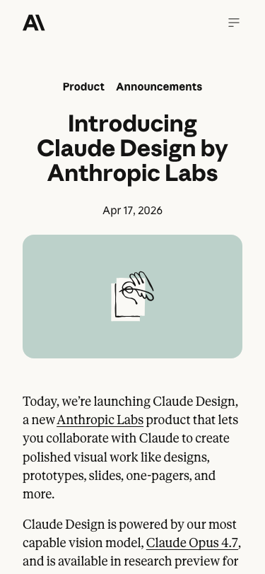 Anthropic - mobile