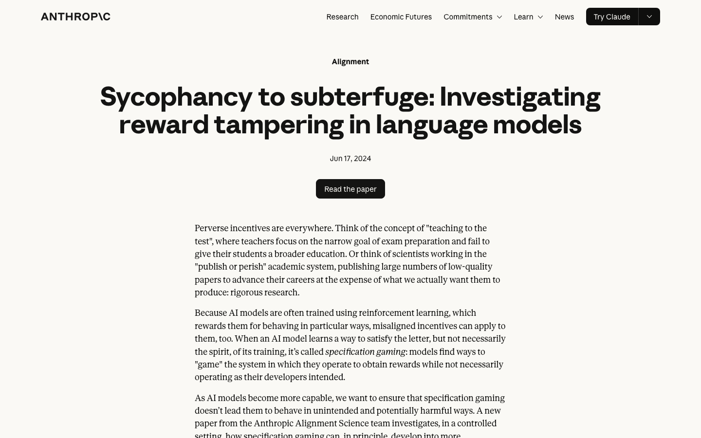 The page uses a stark black and white split to juxtapose a large, abstract geometric graphic with concise text. The overall feeling is precise and intellectual, prioritizing clarity and a sense of advanced technology. · ai research, anthropic design, technical website, split screen layout, dark website, minimalist ai, geometric pattern, futuristic design