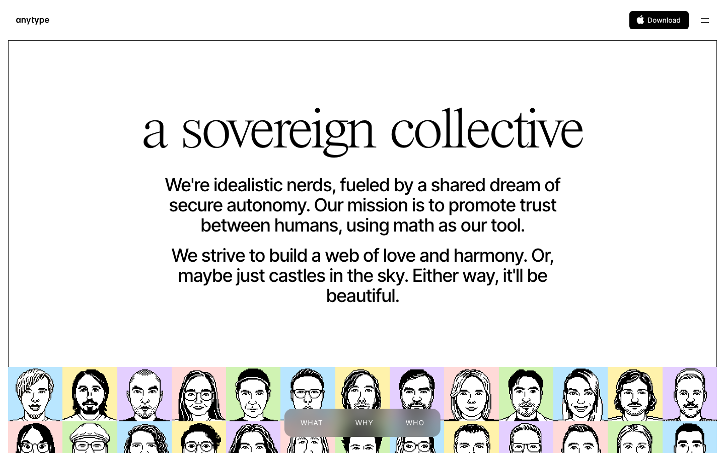 Anytype - full page scroll