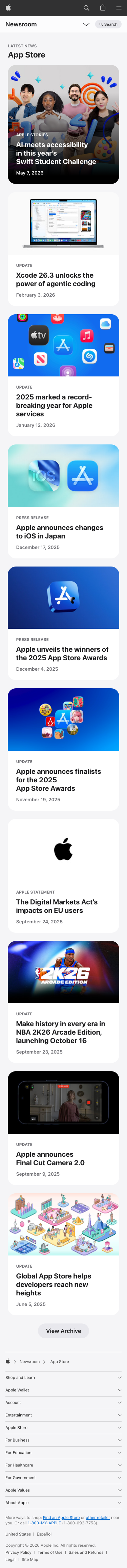 Apple - mobile full page