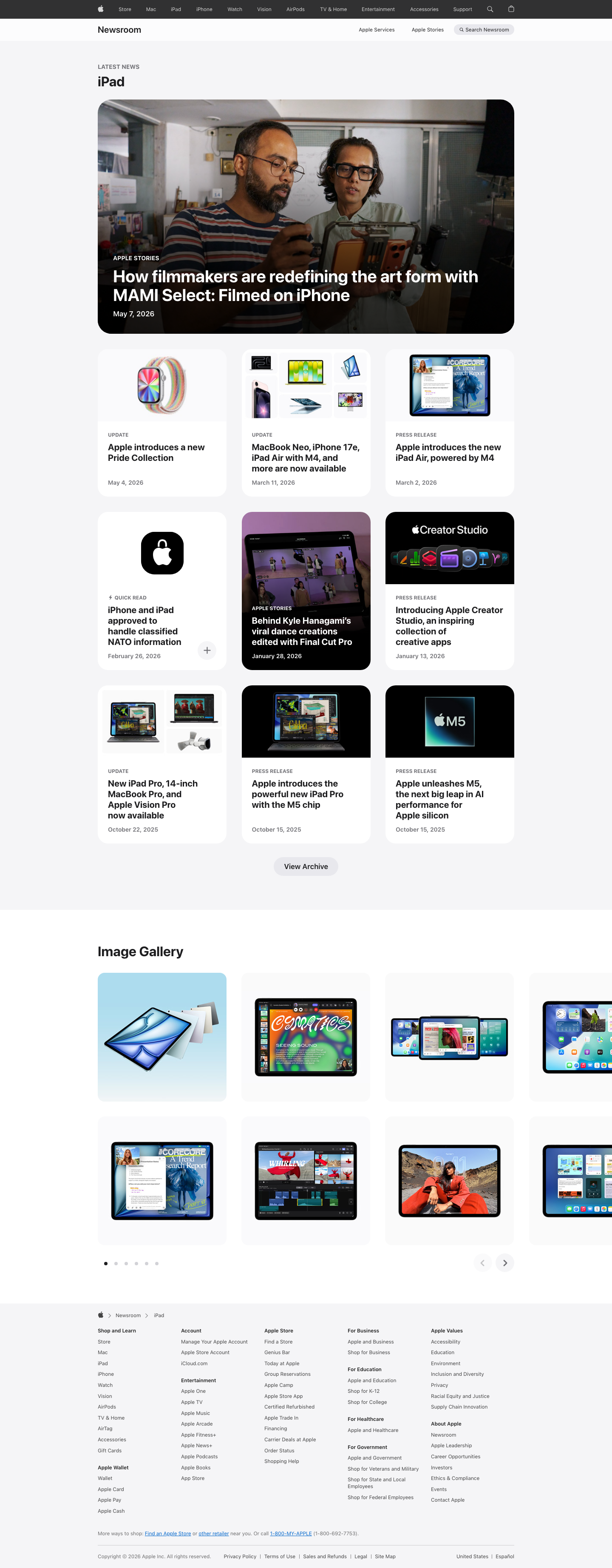Apple - full page scroll