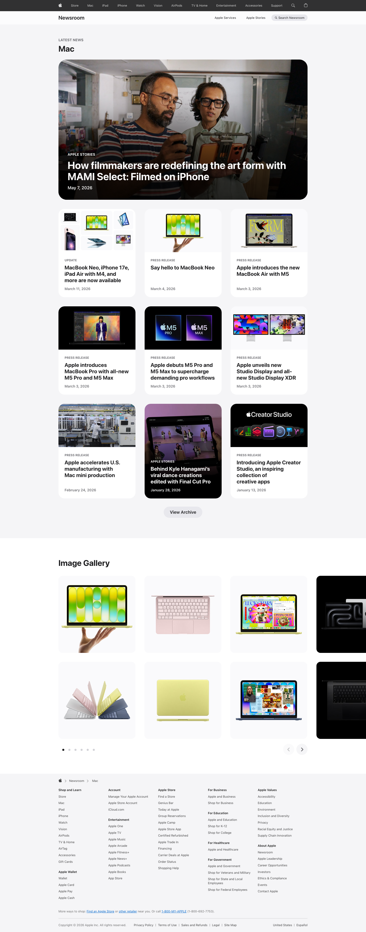 Apple - full page scroll