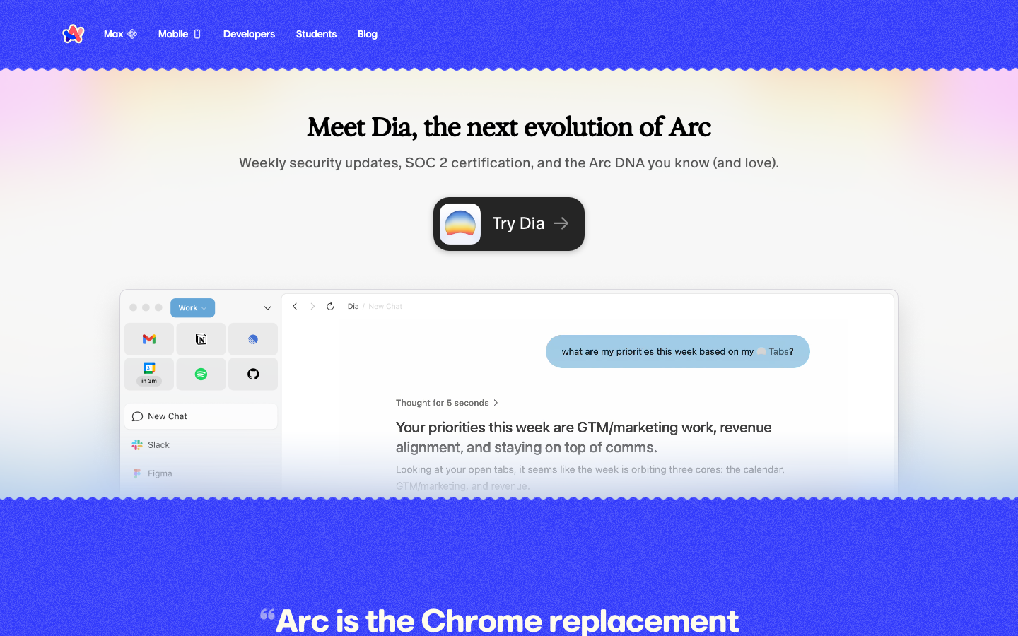Arc - mobile
