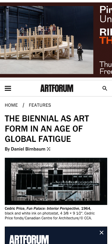 Artforum - mobile