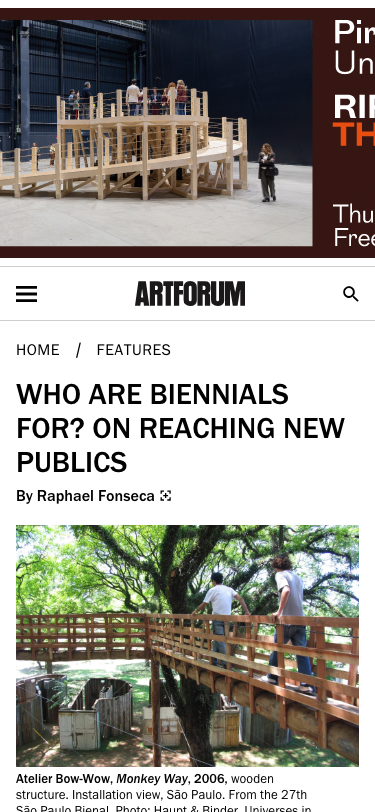 Artforum - mobile