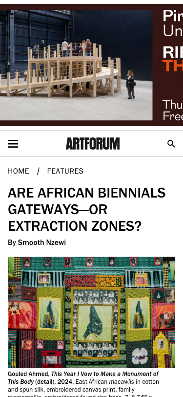 Artforum - mobile