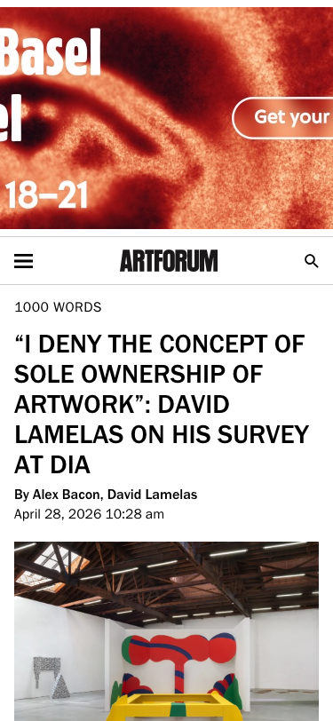 Artforum - mobile