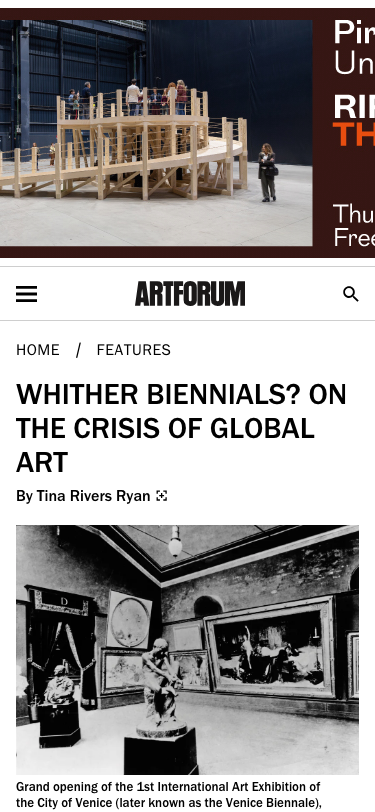 Artforum - mobile