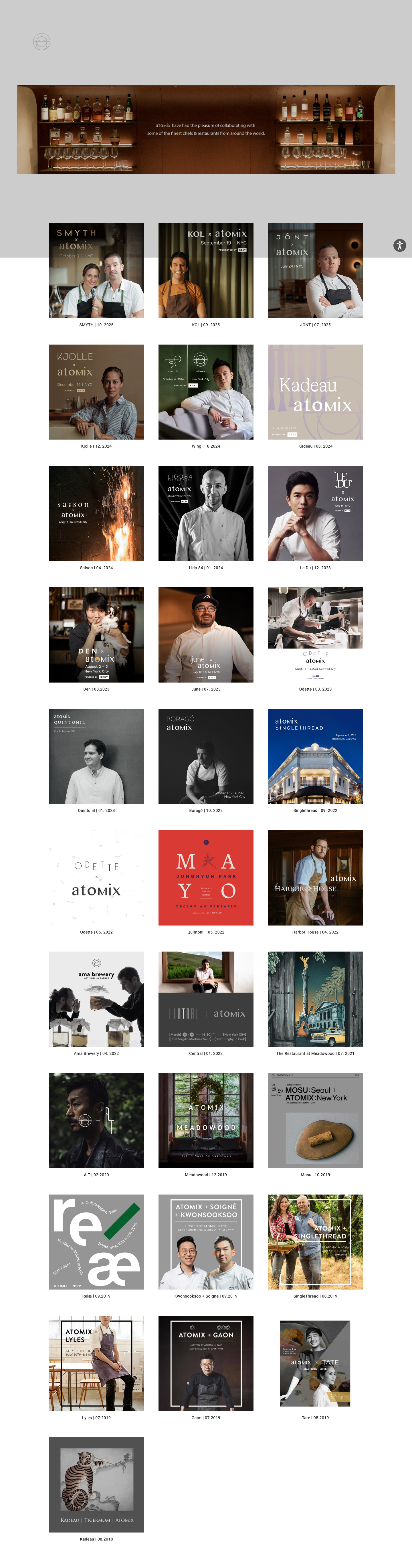 Atomixnyc - full page scroll