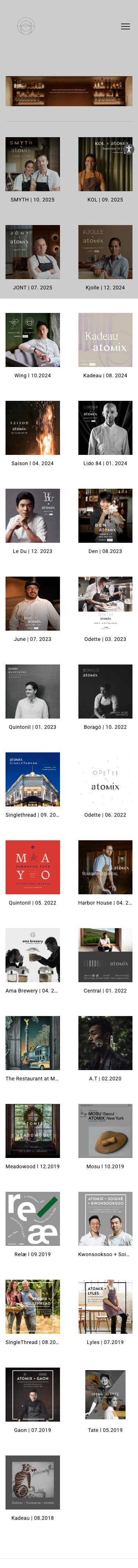 Atomixnyc - mobile full page