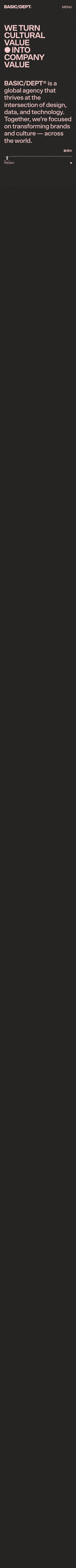 Basicagency — About - mobile full page