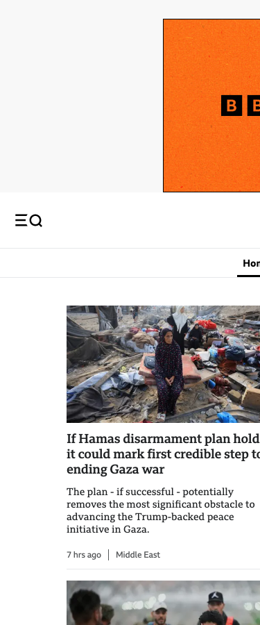 Bbc - mobile full page