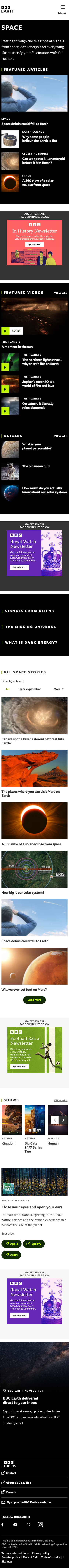Bbcearth - mobile full page