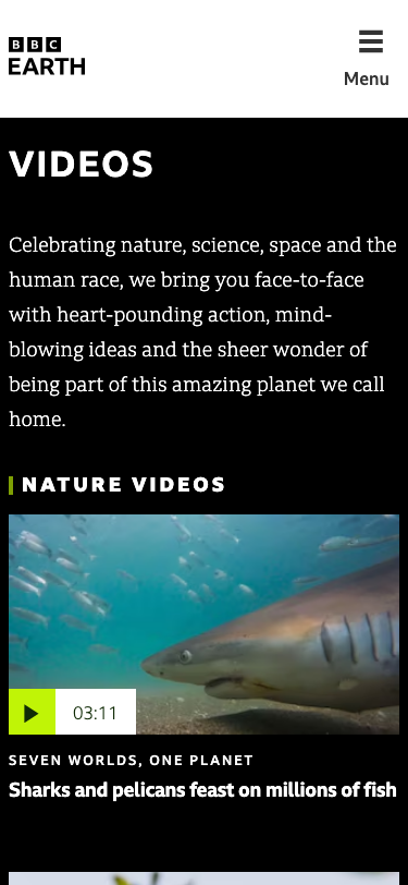Bbcearth - mobile