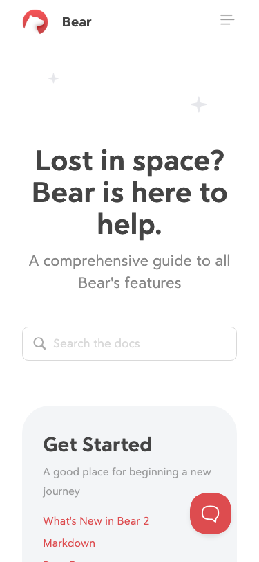 Bear - mobile