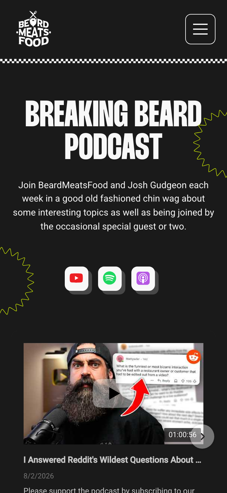 Beard Meats Food · Podcast - mobile