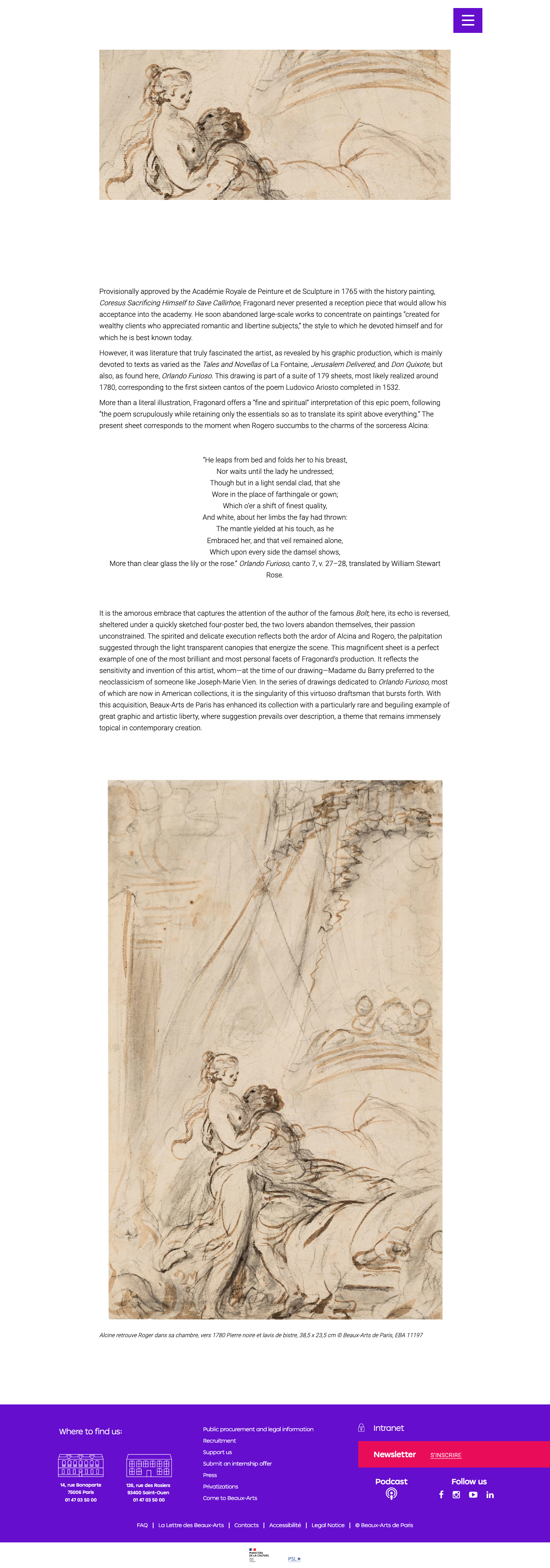 Beauxartsparis Fr - full page scroll