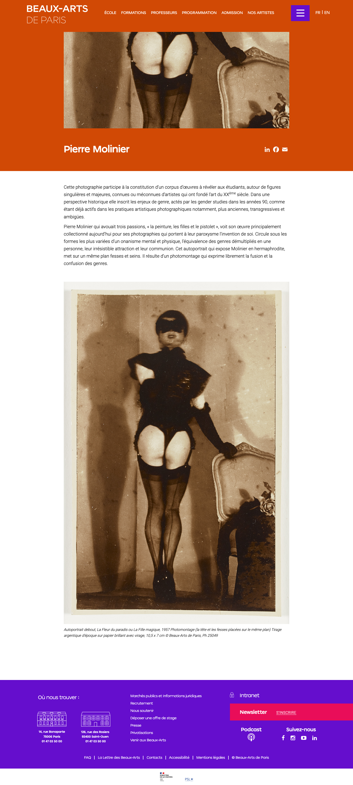 Beauxartsparis Fr - full page scroll