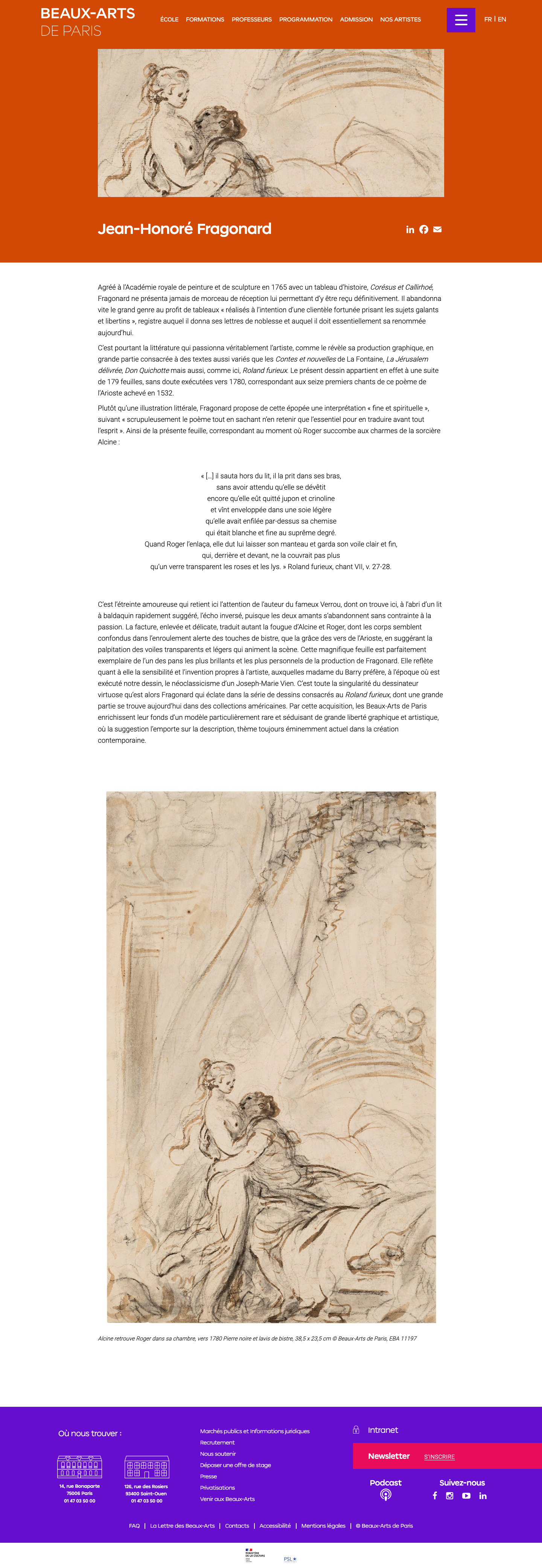 Beauxartsparis Fr - full page scroll
