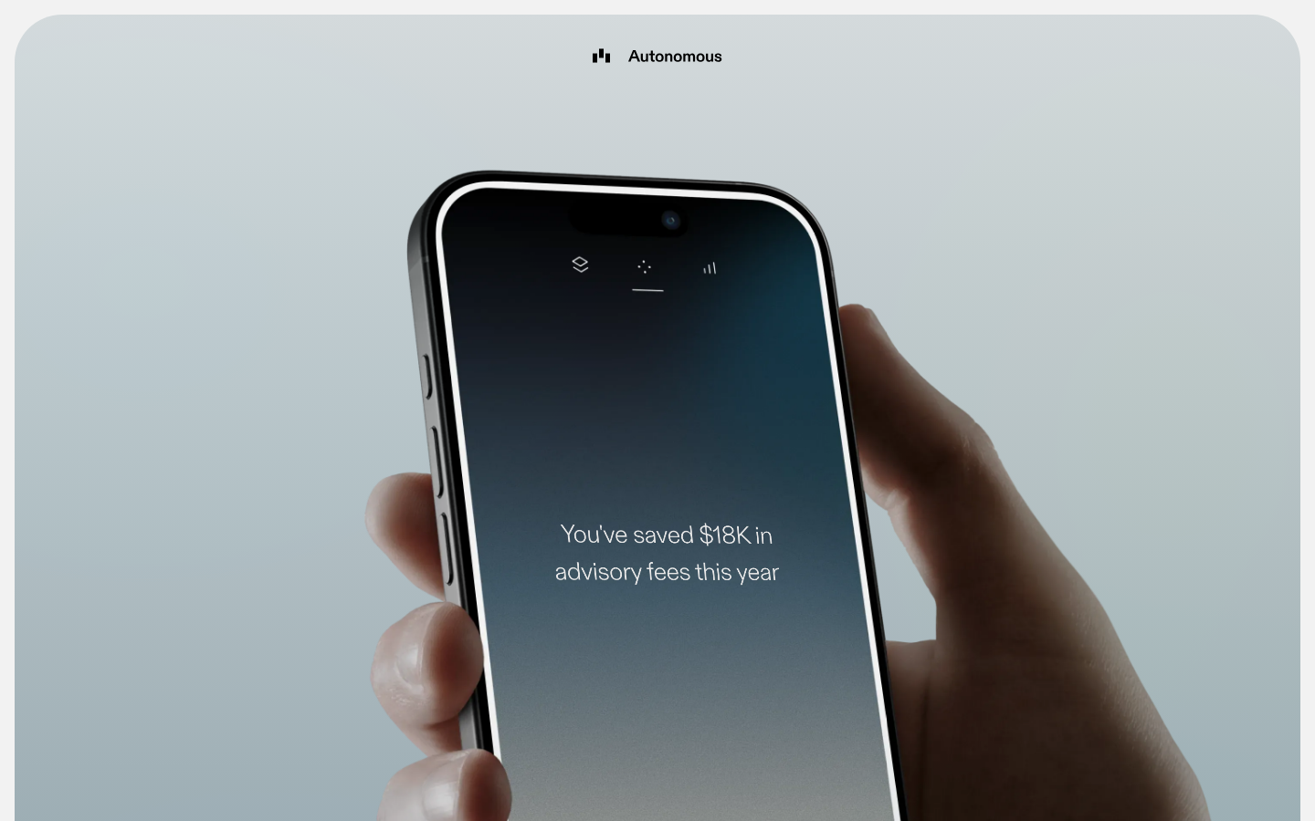 Autonomous — Fire your financial advisor. Become autonomous.