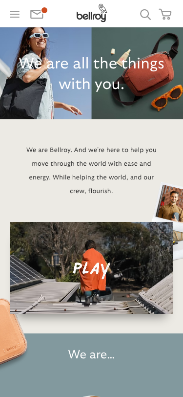 Bellroy - mobile