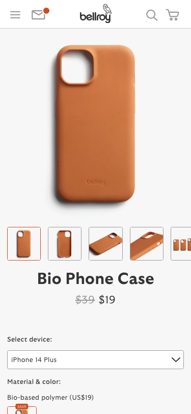 Bellroy - mobile