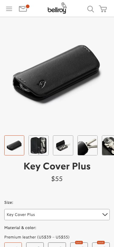 Bellroy - mobile