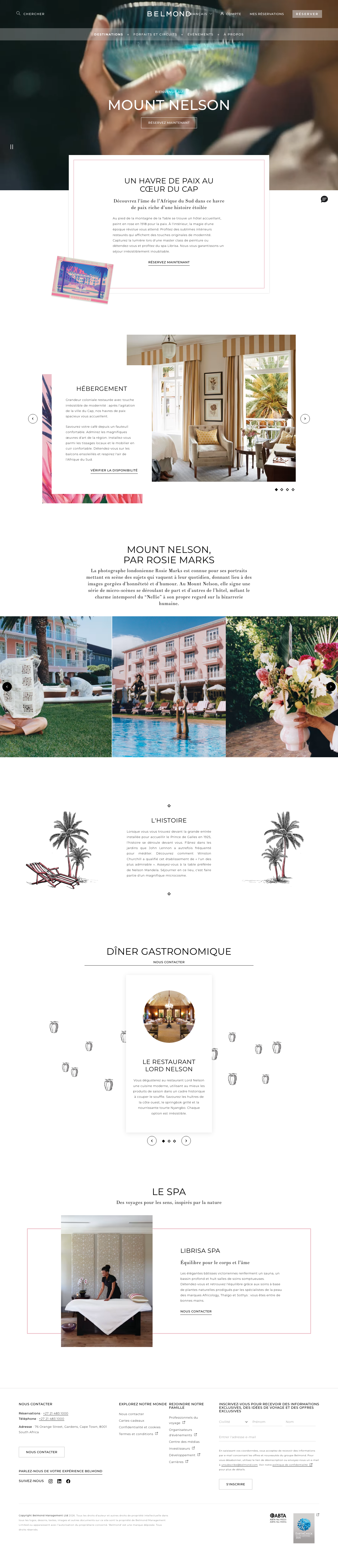 Belmond - full page scroll