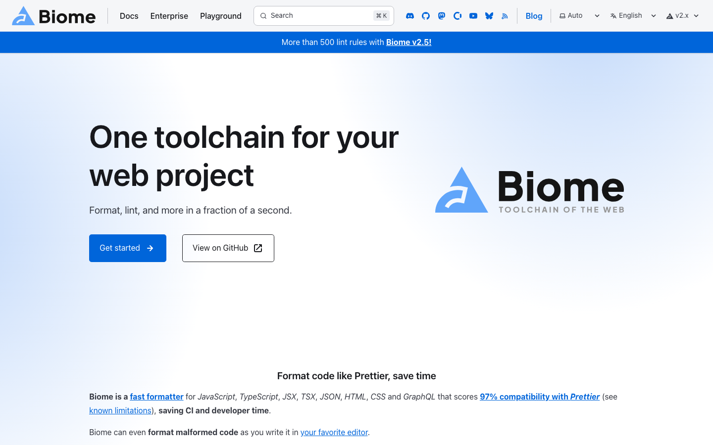 Biomejs - mobile