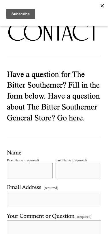 Bittersoutherner - mobile