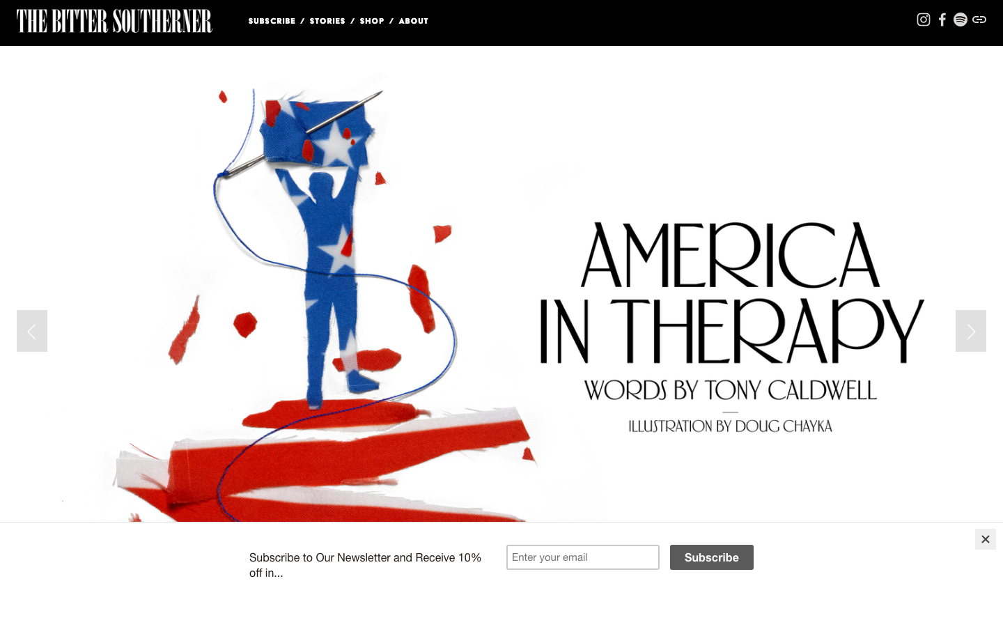 The composition prioritizes a striking visual statement, using bold typography and a surreal illustration to immediately convey a thematic concept. The limited color palette and ample negative space contribute to a contemplative mood. · art editorial, graphic design, illustration, political art, minimalist design, typography, dark theme, statement art