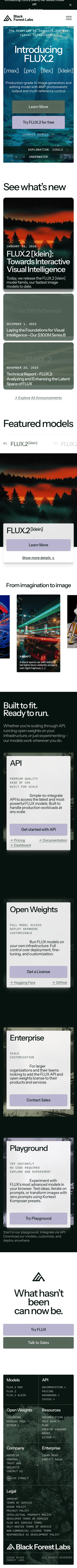 Blackforestlabs - mobile full page