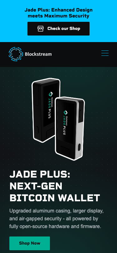 Blockstream - mobile