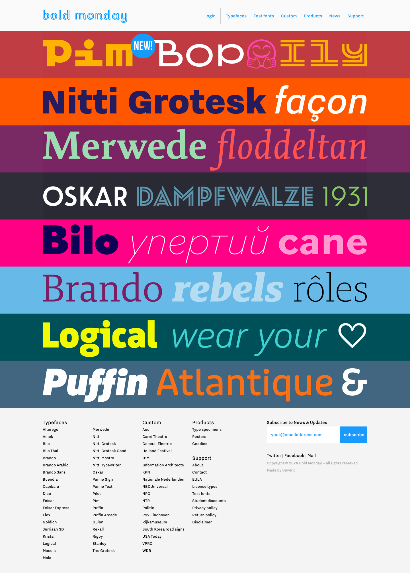 Boldmonday - full page scroll