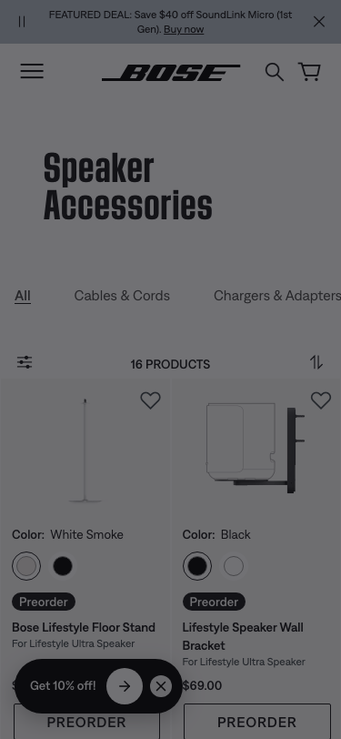 Bose - mobile