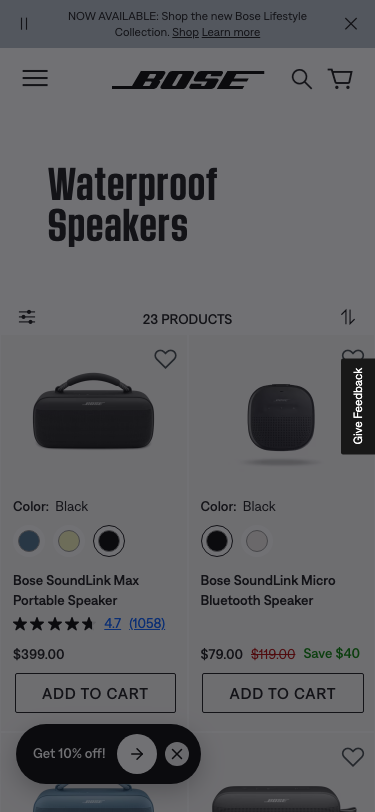 Bose - mobile