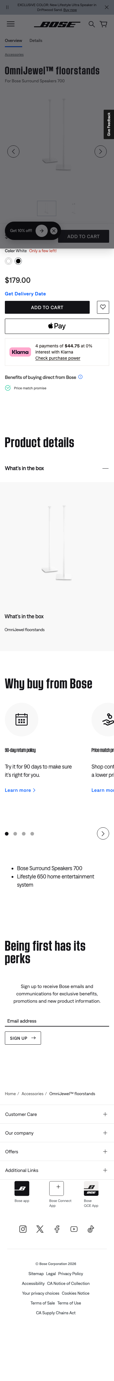 Bose - mobile full page