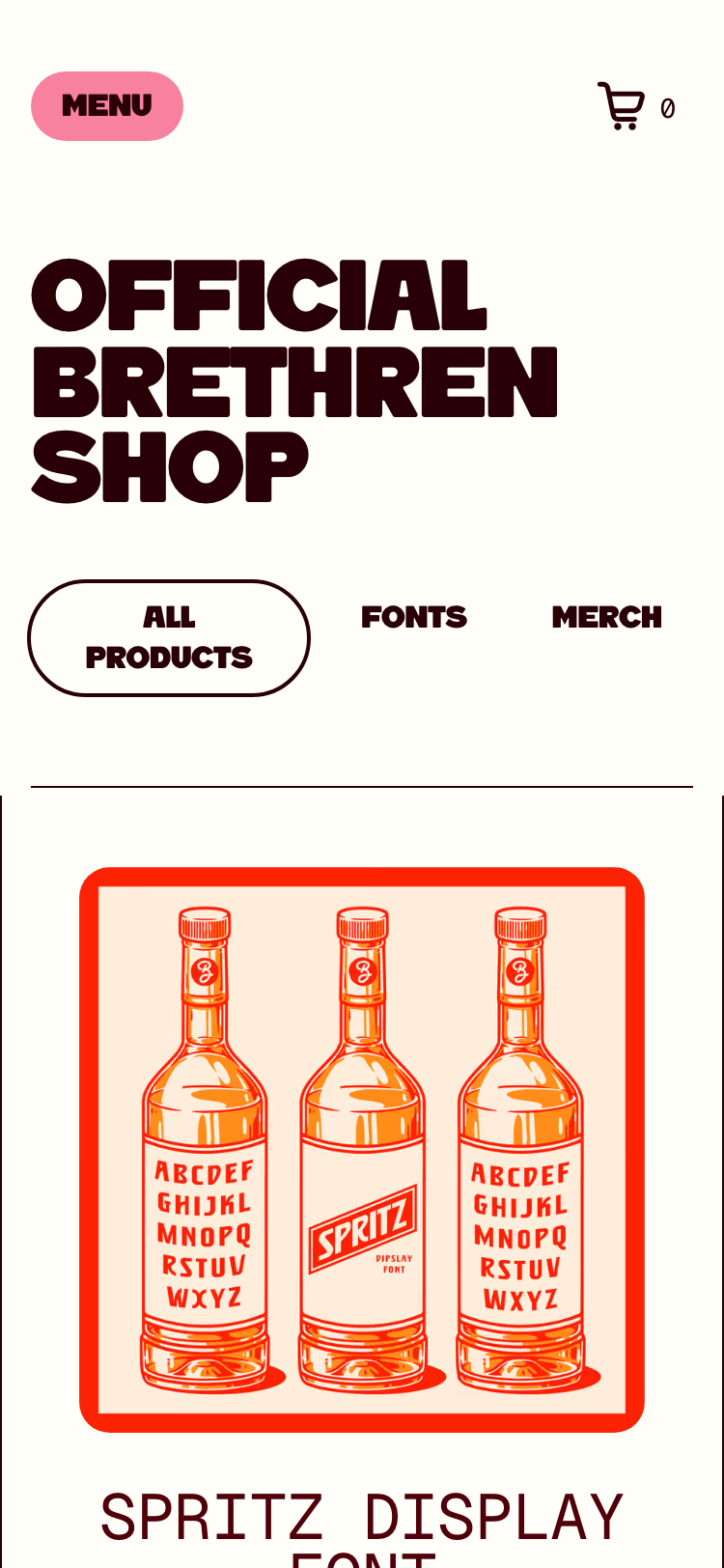 Brethren Design Co · Shop - mobile