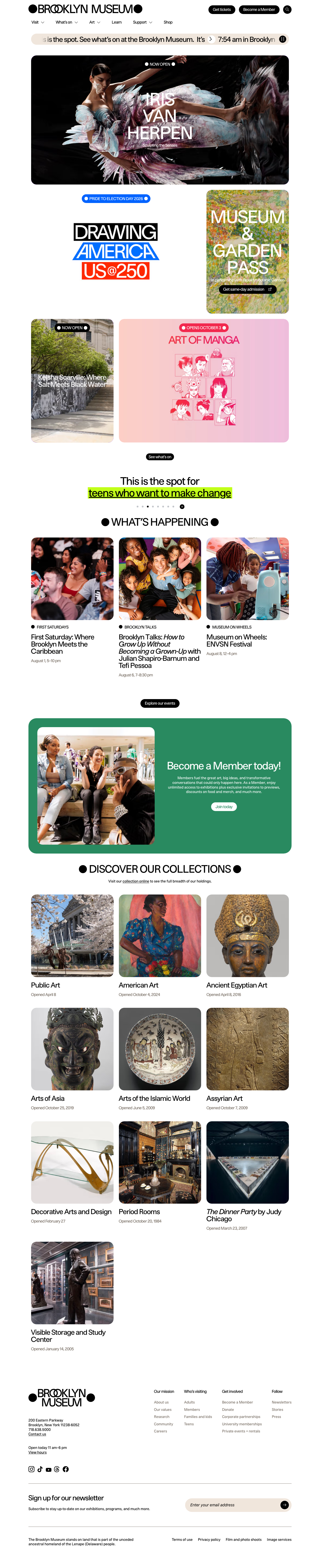 Brooklynmuseum - mobile full page