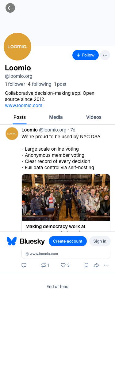Bsky - mobile full page
