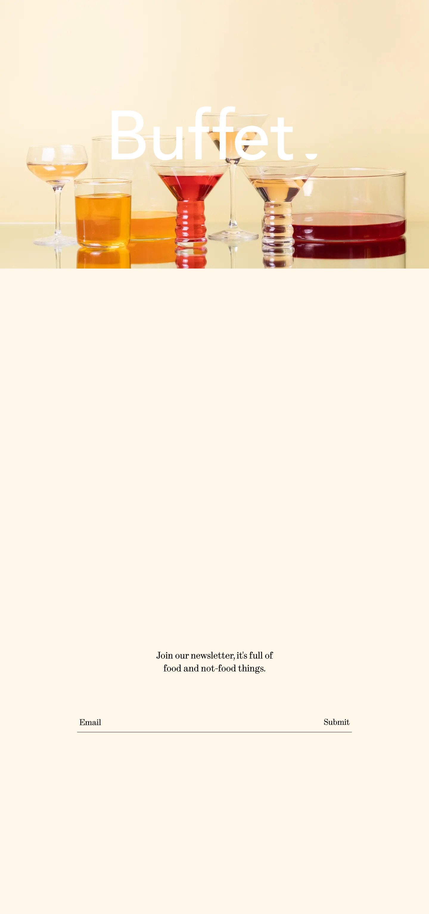 Home | Buffet - full page scroll