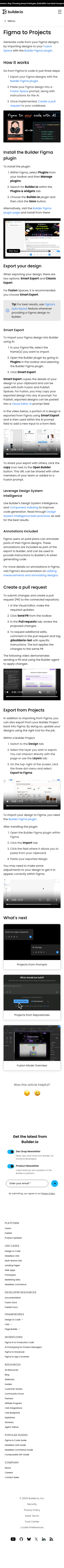 Builder - mobile full page